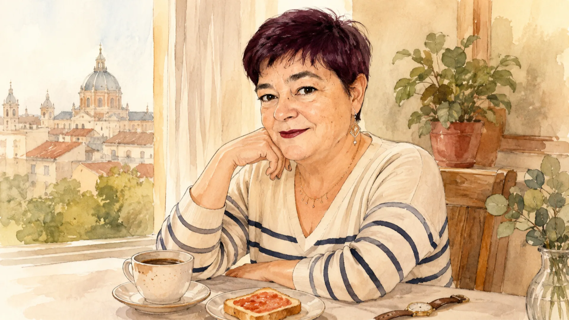 Isabel Ocaña: el reloj que nunca lleva